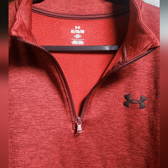 Men's Armour Fleece® Twist ¼ Zip - Picture 9 of 10